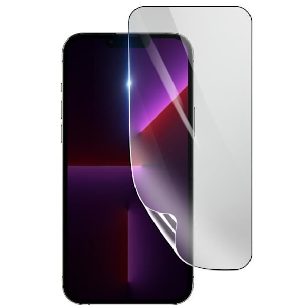 Skärmskydd - 3MK - iPhone 13 Pro Max - Stötsäker Hydrogel - Genomskinlig - Reptålig Transparent