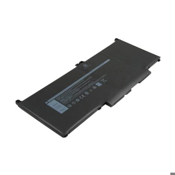 Batteri til PC - AVIZAR - Latitude 7300 7400 - 7,6V - 7900mAh - Li-Polymer Sort Svart