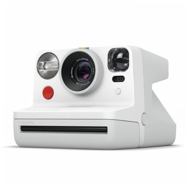 Polaroid Now i-Type Instant Camera White - Autofokus och dubbelexponering