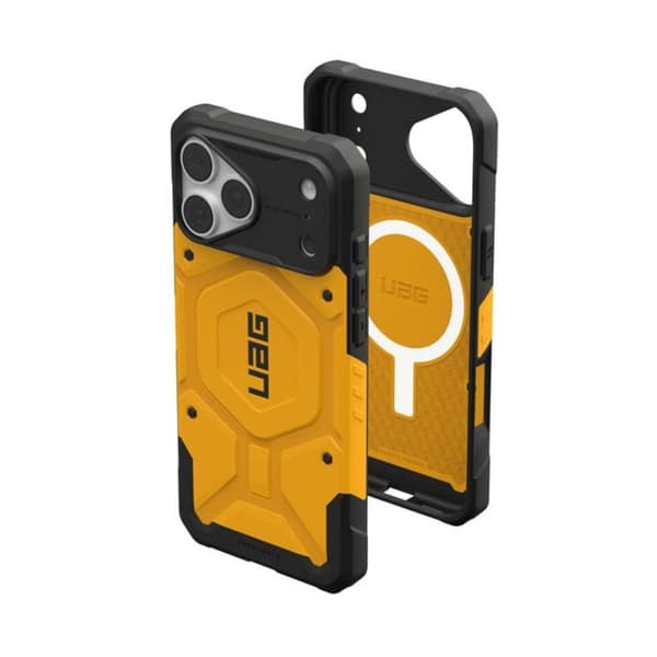 MagSafe-kuori iPhone 18 Pro Max Antishock Pathfinder-sarjasta UAG Musta / Keltainen Gul