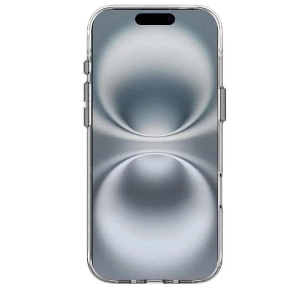 MagSafe Cover - MW - iPhone 17 Air - Transparent - Stødabsorberende - Elegant Vit