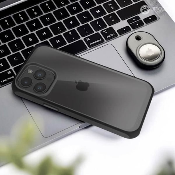 iPhone 14 Pro Max etui Stødsikker Slim kompatibel MagSafe Skin Supcase Sort
