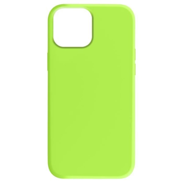 Kuori - MOXIE - iPhone 15 - Puolijäykkä - Mikrokuituiset sisäpuole - Korotetut reunat Limevihreä Grön