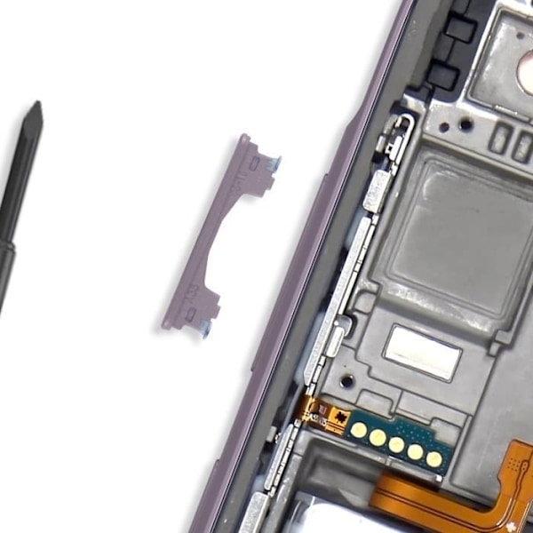 Samsung Galaxy A35 Alkuperäinen Samsung Violet Universaalitilavolyyminappi Lila