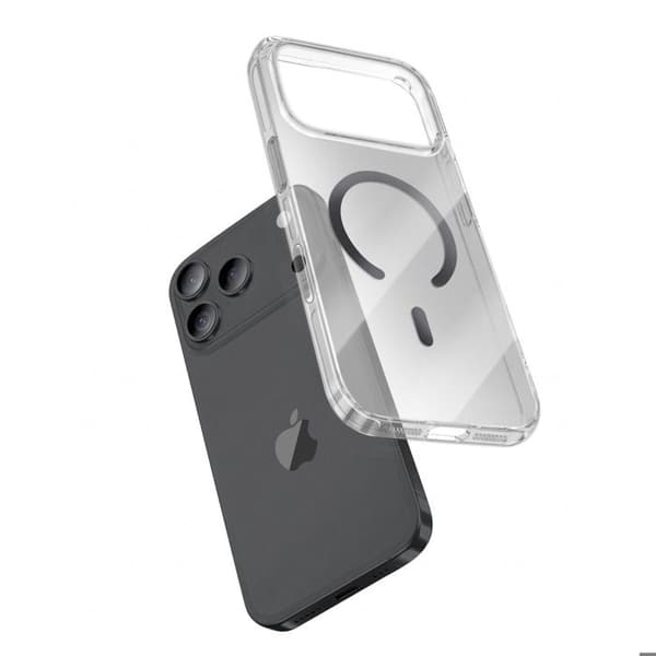 MagSafe-cover til iPhone 18 Pro Max Hårdfør Beskyttelse Anti-gulning Sort Svart