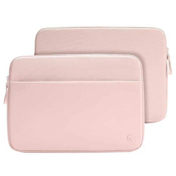 Hus för MacBook Pro 14'' - Incase - Återvunnen polyester - Mikrofiberfoder - Puderrosa Ros