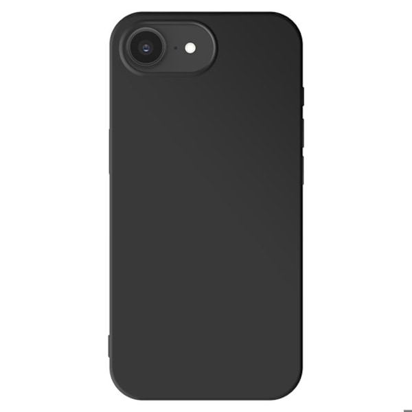 Coque til iPhone 16e Silikone Blød Tynd Let Sort Svart