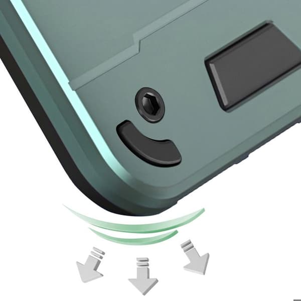 Cover til Redmi Note 15 Pro 5G med magnetisk ring i grøn Grön