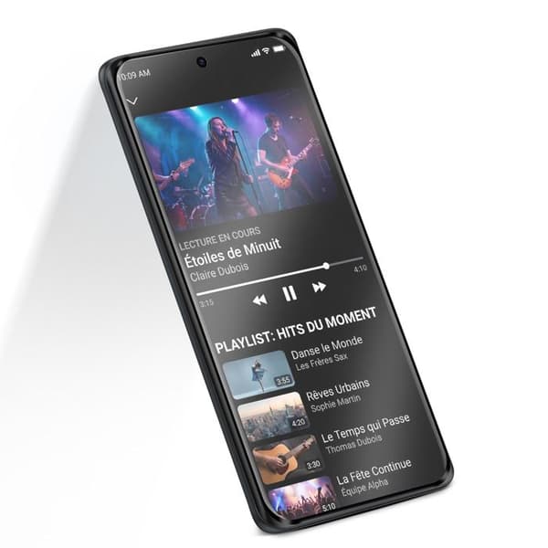 Härdat glas för Xiaomi Redmi Note 15 5G / 4G, böjd, repbeständig, transparent Vit