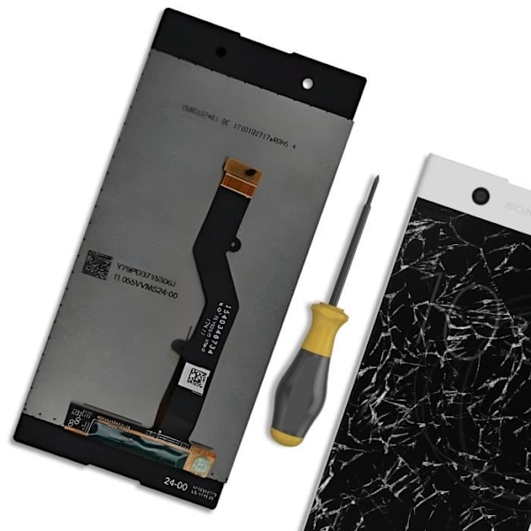 LCD-skärm och Touchscreen för Sony Xperia XA1 Ultra Vit - AVIZAR - Skärmbyte - Härdat glas Vit