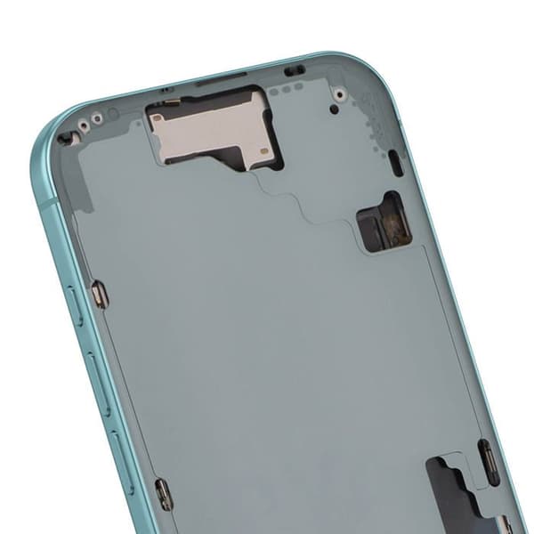 Centralt chassi för iPhone 16, exakt och säker passform, grön Grön