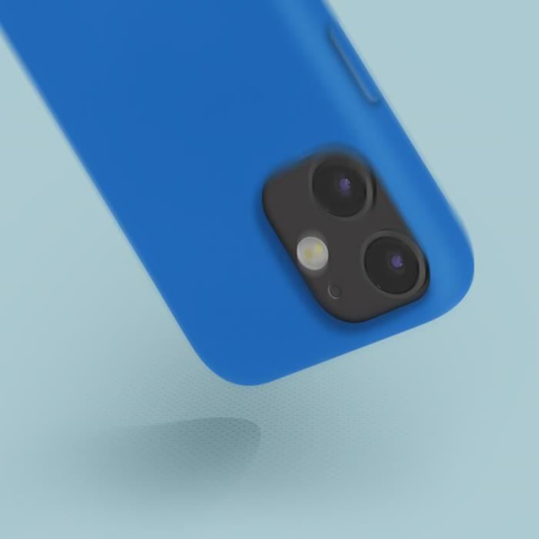 Coque - Apple - iPhone 12 Pro Max - Semi-rigidh - Soft Touch - Kompatibel QI Blå