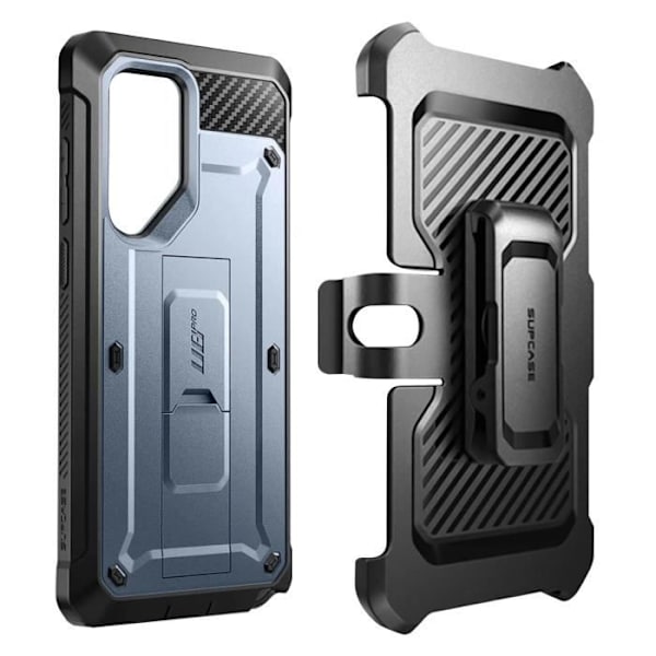 Helkroppsfodral för Samsung Galaxy S24 Ultra Shockproof med Kickstand Supcase Midnight Blue Blå