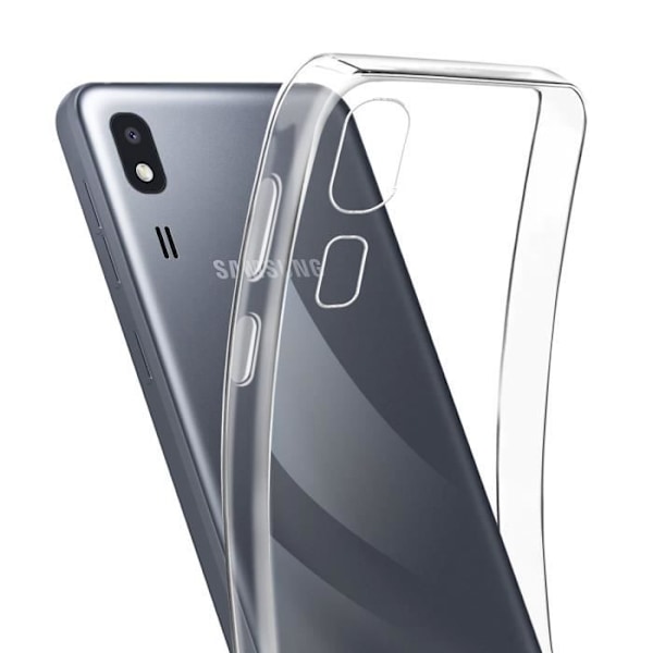 Coque för Samsung Galaxy A2 Core Silikon Mjuk Design Tunn Lätt Transparent Transparent