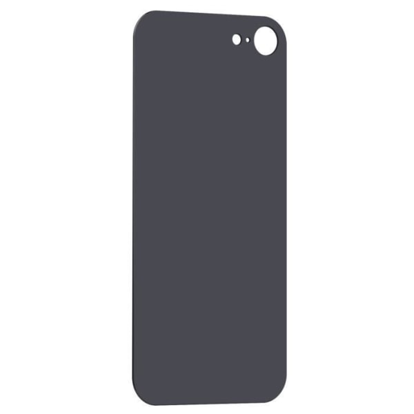 Udskiftning bagrude - AVIZAR - iPhone SE 2020 og 8 - Sort - 19 g Svart