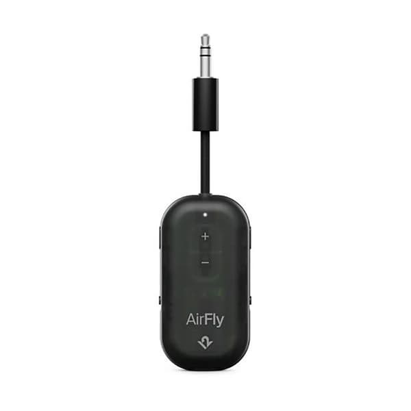 Bluetooth Audio -sovitin 3.5mm liittimellä, malli AirFly Pro 2, Twelve South, musta läpinäkyvä