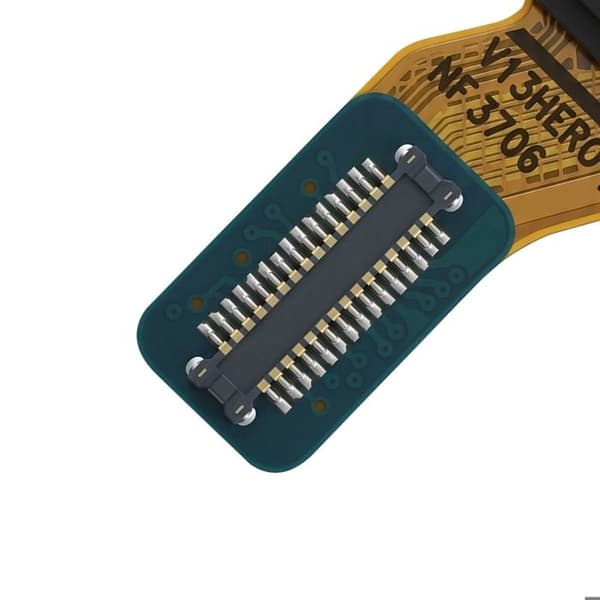 Originalt Frontkamera til Galaxy A25 5G 13MP Selfie Sensor Samsung Sort Svart