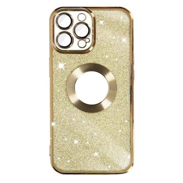 iPhone 12 Pro Max Case Kultainen Glitter Suojakuori