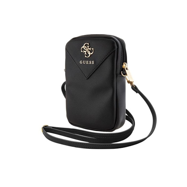 Guess Zip Triangle 4G - Telefontaske (sort)