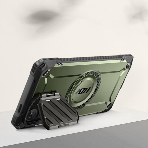 MagSafe Fodral till Samsung Galaxy S24 Ultra - SUPCASE - Stötsäker - Kameraskydd - Mörkgrön Grön