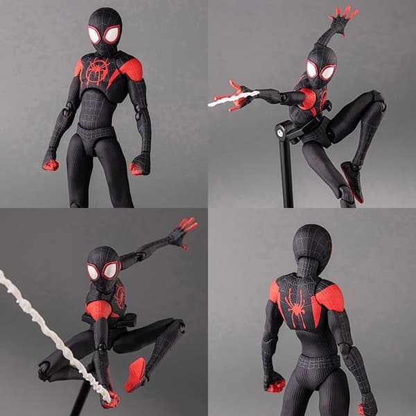 Figur - Spiderman - Miles Morales - Artikuleret - Gave til Barn - 3 til 11 år