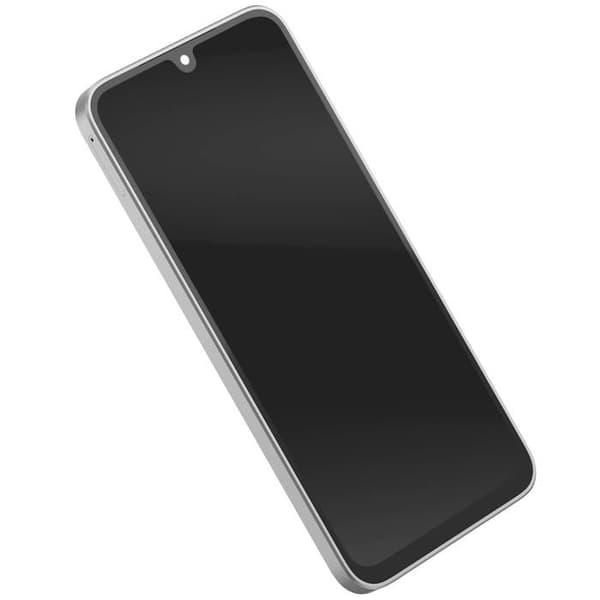 Fuldskærm til Galaxy A17 5G LCD TFT-panel med let monteringsramme i grå Grå