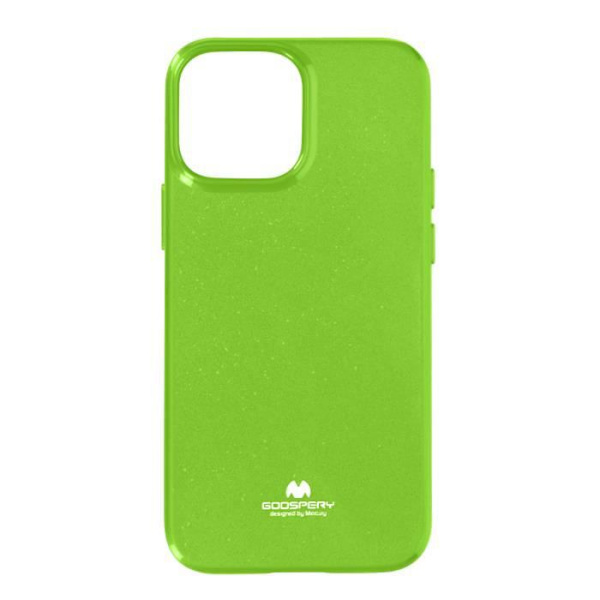 Coque iPhone 13 Pro - Mercury - Silikon Gel - Glänsande Effekt - Chockskydd - Förhöjd Kamera Grön
