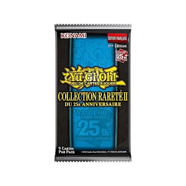 Yu-Gi-Oh! - 4 Boosters - Samling Sällsynthet II 25-årsjubileum