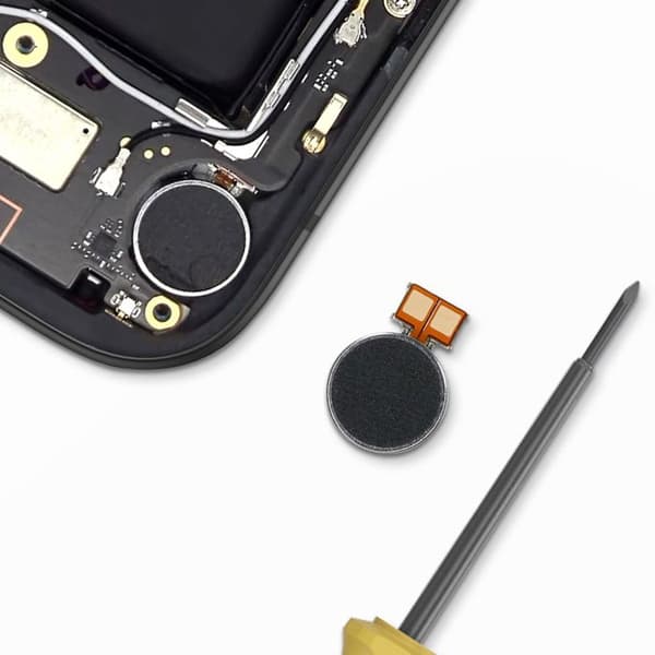 Erstatningsvibrato - AVIZAR - Google Pixel 9a - Sort - Ny Løsdel - Nem Installation Svart