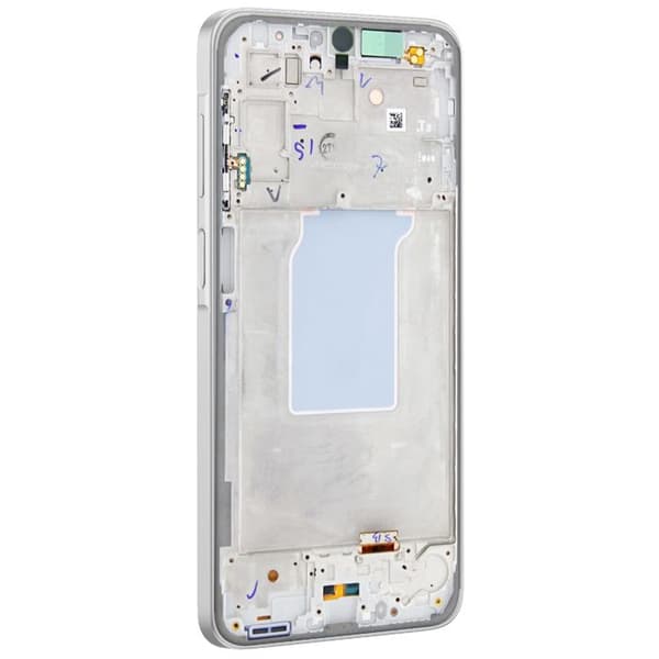 Skærm til Samsung Galaxy A26 LCD + Touchscreen + Original Samsung Hvid Ramme