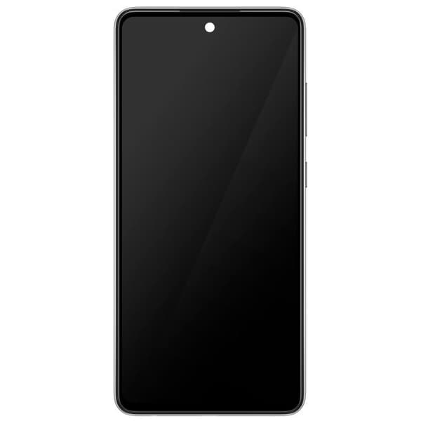 Fuldskærm - Samsung - Galaxy A52 - LCD In-Cell - Sort Chassis - 5,5 tommer Svart