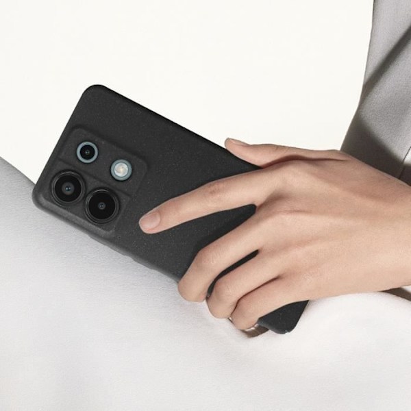 Fodral till Redmi Note 13 Pro 4G och 5G - AVIZAR - Glittrande design - Svart Svart