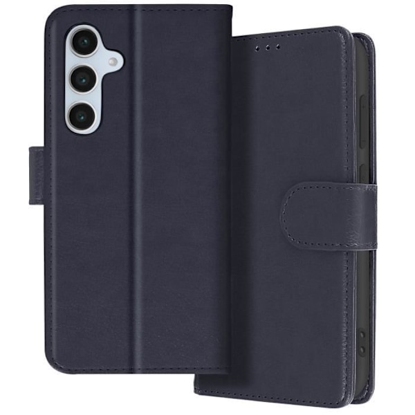 Etui til Samsung Galaxy S24 FE Flip Wallet og videoholder Midnight Blue Blå