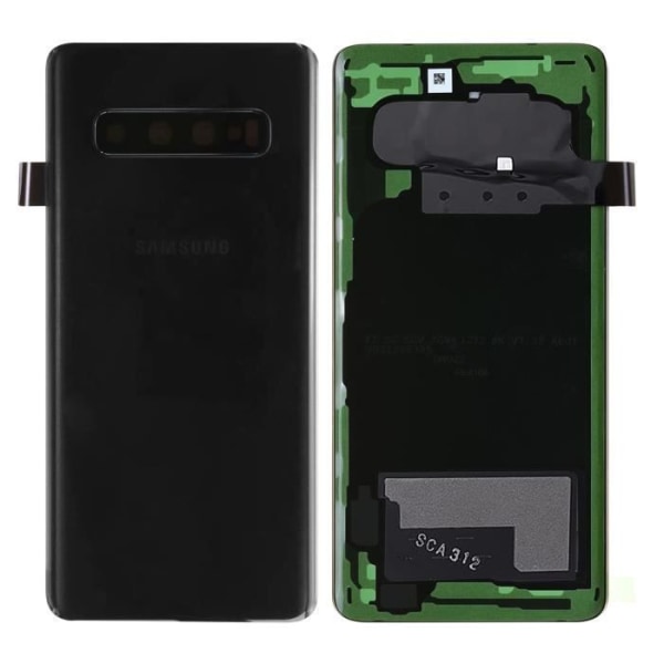 Samsung Galaxy S10 batteriskal Original Samsung svart bakskal