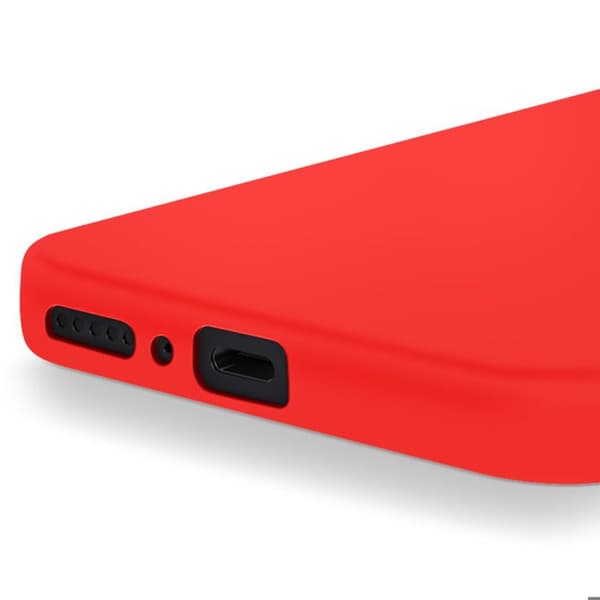Coque - Xiaomi Redmi Note 14 5G - Semi-rigidh - Antispår - Röd Röd