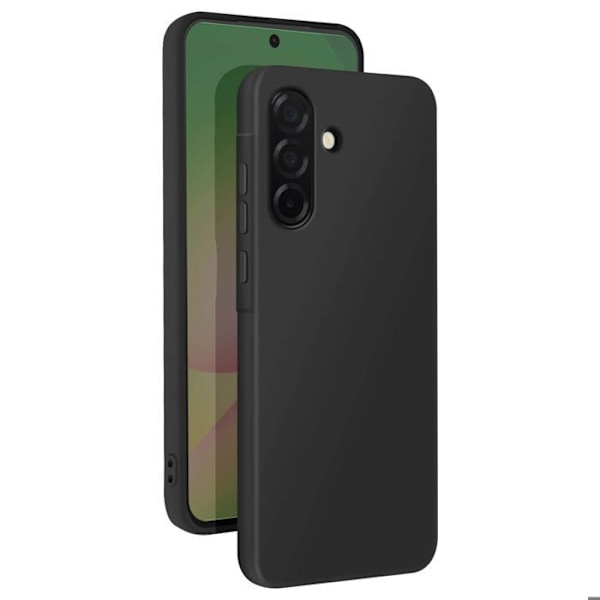 Coque för Samsung Galaxy A56 Silikon Flexibel Gummi Akashi Svart Svart