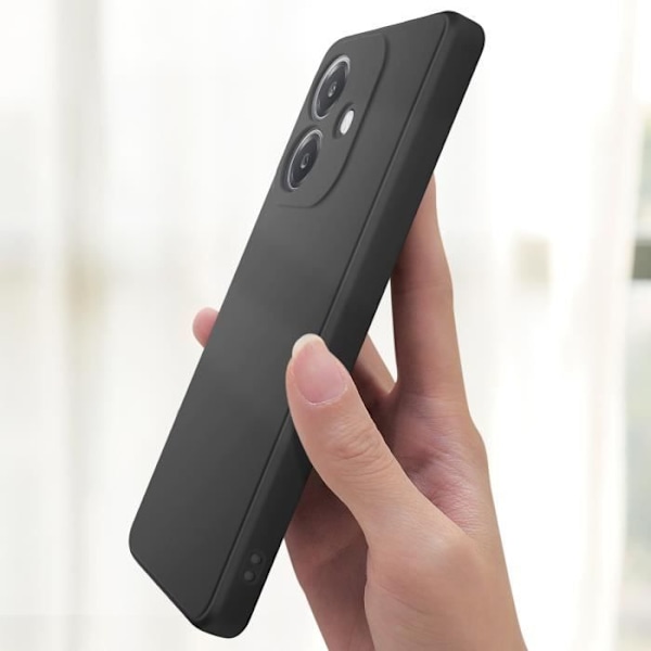 Siliconfodral för Oppo A40 Matt Svart Svart