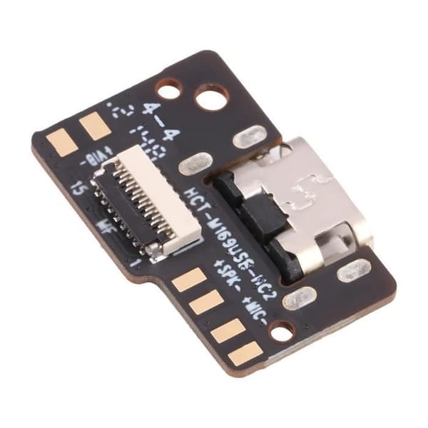 Ladeconnector - Blackview A55 - Micro-USB - Opladning og synkronisering - CE- og RoHS-kompatibel Svart