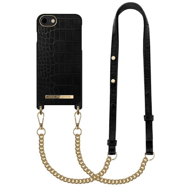 Axelrem iPhone SE 2022, 2020 och 8, 7, 6S, 6 Ideal of Sweden Halsband Svart