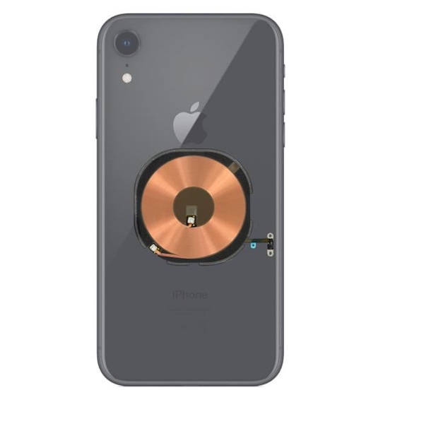 Qi Induktionsladdningsplatta - iPhone XR-kompatibel - Svart - 100 % kompatibel - CE & RoHS-standarder Svart
