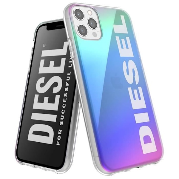 Cover til iPhone 12 Pro Max Anti-fald 1,5m Diesel Holografisk Effekt Multicolor Flerfärgad