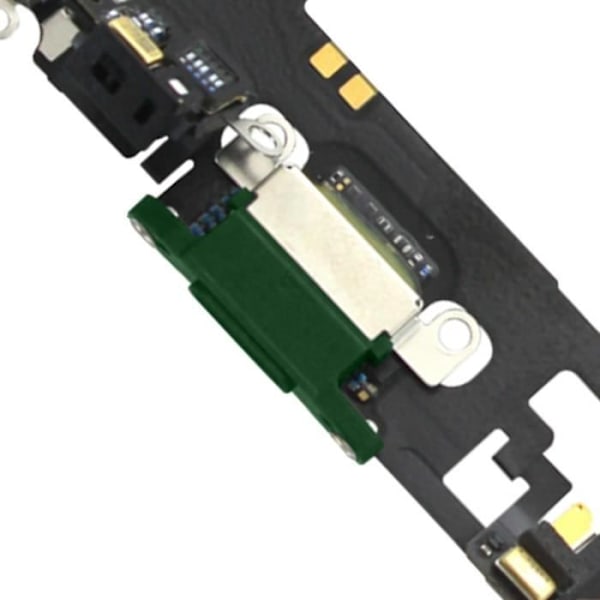 Vihreä iPhone 12 Mini Lightning -latausliitin ja -mikrofoni