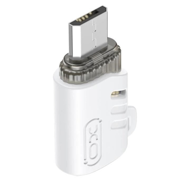 USB-C Hona till Micro USB Hane Adapter Kompakt Vit XO Vit