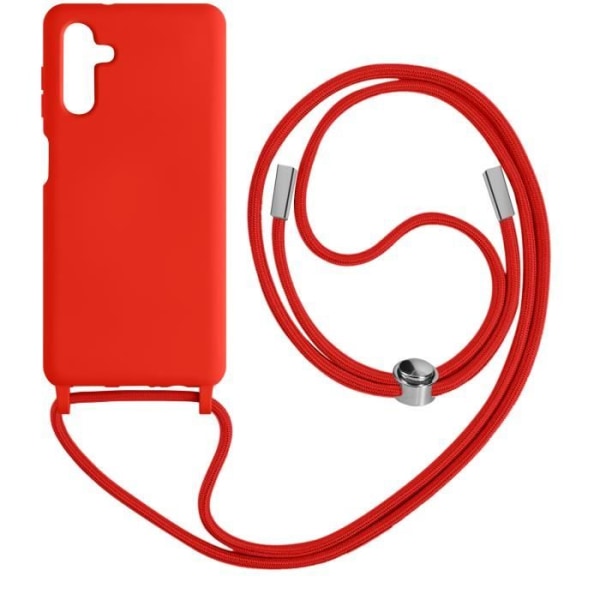 Kabelskydd kompatibelt med Samsung Galaxy A14 5G och 4G Red Cord Cover