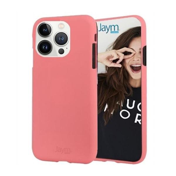 Cover til Apple iPhone 14 Pro Premium Soft Feeling Jaym Rose Rosa