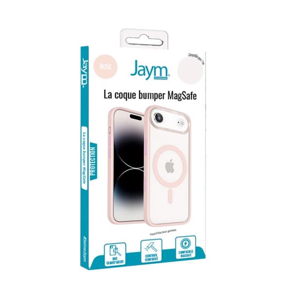 Coque Bumper til iPhone Air kompatibel med MagSafe med Forstærkede Hjørner Jaym Rose Ros