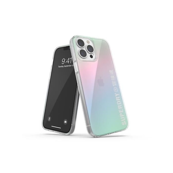 Coque pour Apple iPhone 13 Pro Max Collection Snap Case Clear en TPU Superdry Monivärinen Transparent