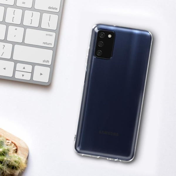 Suojakuori - AVIZAR - Samsung Galaxy A03s - Taipuisa silikonigeli - Ultra-ohut 0.3mm - Läpinäkyvä Transparent