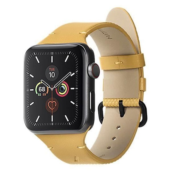 Korvaranneke - NATIVE UNION - REclassic - Keltainen Kraft - Yhteensopiva Apple Watch 38/40/41mm - Mukava Gul