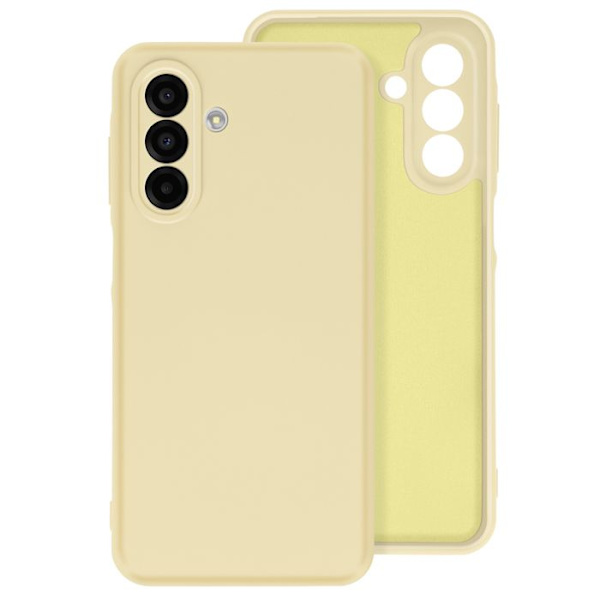 Coque til Samsung Galaxy A26 Semi-rigid Soft-touch Anti-fingeraftryk Gul Gul
